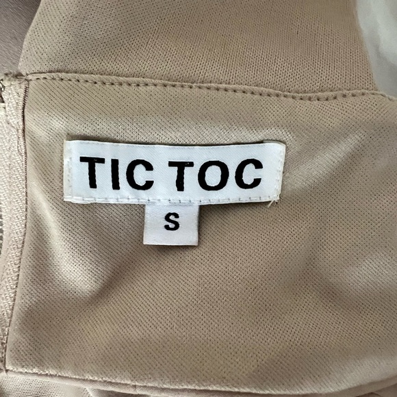 Tan corset crop top - Picture 3 of 3